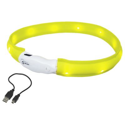 Nobby LED Leuchtband breit Visible gelb