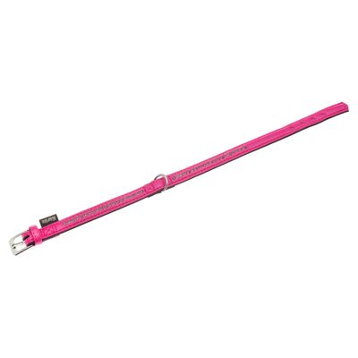Karlie Halsband Kunstleder Plus Monte Carlo pink