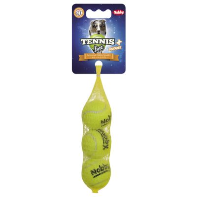 Nobby Tennisball mit Squeaker