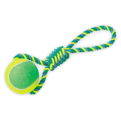 Nobby Spielseil mit Tennisball XXL
