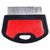Karlie Flohkamm Luxus rot/schwarz