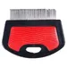 Karlie Flohkamm Luxus rot/schwarz