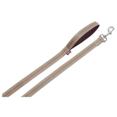 Nobby Leine Soft Grip beige/chocolate