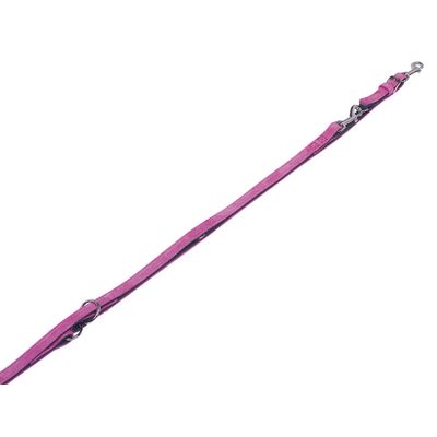 Nobby Führleine Velours fuchsia (Passion)