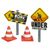 Nobby Aquariendekoration Set Baustelle