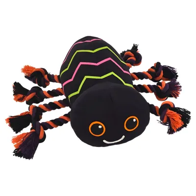 Nobby Hundespielzeug Halloween Spinne mit Seil Nobby Hundespielzeug Halloween Spinne mit Seil