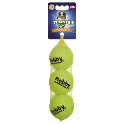 Nobby Tennisball mit Squeaker Nobby Tennisball mit Squeaker