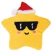 Nobby Hundespielzeug Xmas Plüschstern "Cool" gelb