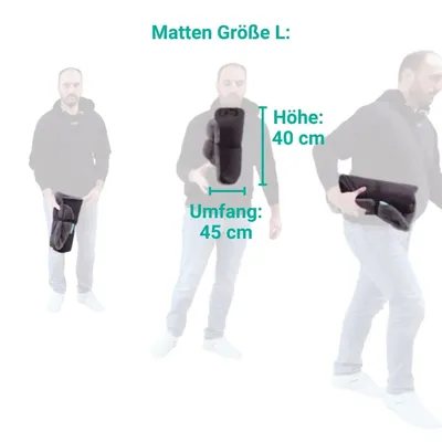 Manuly Set | Hunde Isomatte mit Teddy (olivgrün) Bezug