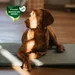 Manuly Set | Hunde Isomatte mit Teddy (olivgrün) Bezug