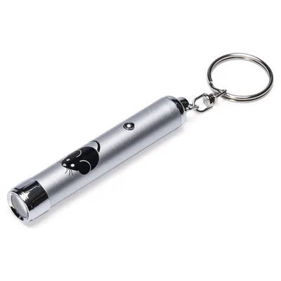 Beeztees Katzenspielzeug Laserlicht Mouse silber Beeztees Katzenspielzeug Laserlicht Mouse silber