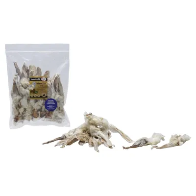 Beeztees Hundesnack Kaninchenohren mit Fell Vorteilspack 300 g Beeztees Hundesnack Kaninchenohren mit Fell Vorteilspack 300 g