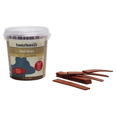 Beeztees Hundesnack Rind Streifen 500 g Beeztees Hundesnack Rind Streifen 500 g