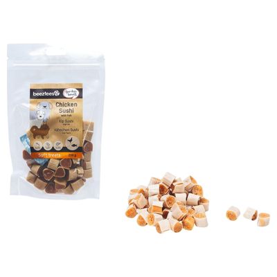 Beeztees Hundesnack Hähnchen Sushi mit Fisch