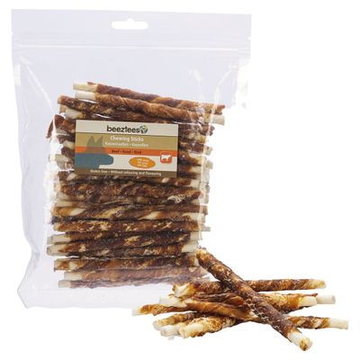 Beeztees Hundesnack Kaustange mit Ente