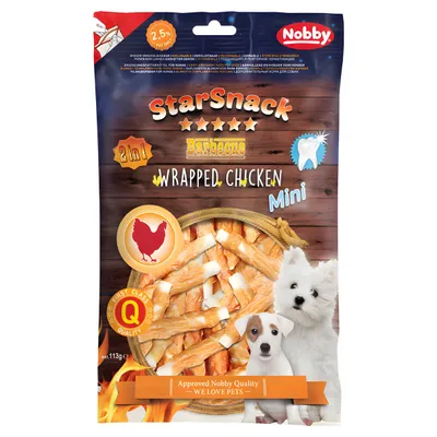 Nobby Starsnack Mini Wrapped Chicken 113 g Nobby Starsnack Mini Wrapped Chicken 113 g