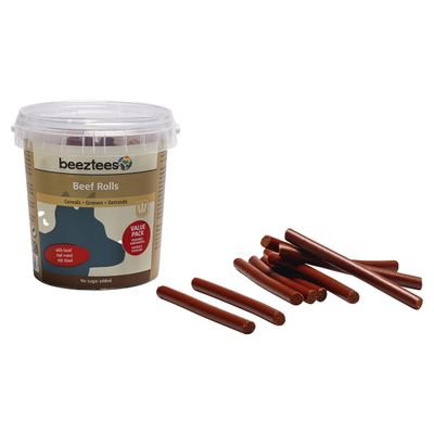 Beeztees Hundesnack Rind Rollen 500 g
