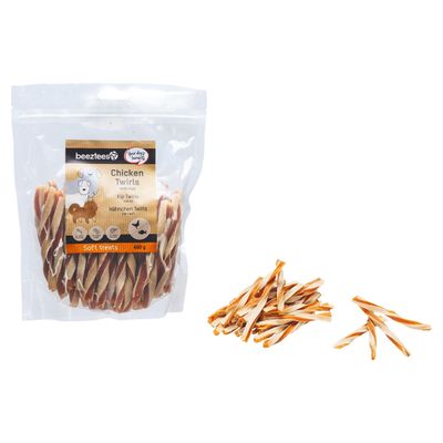 Beeztees Hundesnack Hähnchen Twirls mit Fisch