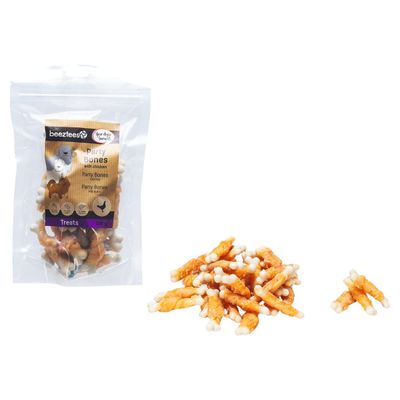 Beeztees Hundesnack Party Bones mit Huhn