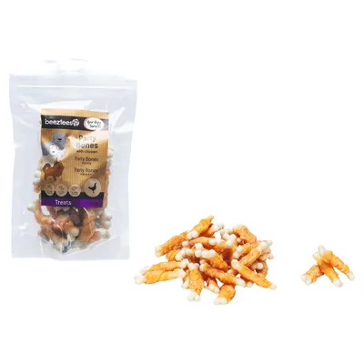 Beeztees Hundesnack Party Bones mit Huhn Beeztees Hundesnack Party Bones mit Huhn