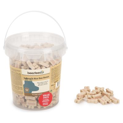 Beeztees Duo Bones Lachs + Reis 500 g