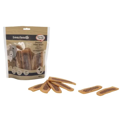 Beeztees Hundesnack Hähnchenfilet Streifen mit Lamm Beeztees Hundesnack Hähnchenfilet Streifen mit Lamm