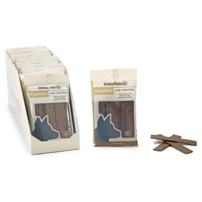 Beeztees Kaustreifen Lamm + Reis 150 g Beeztees Kaustreifen Lamm + Reis 150 g