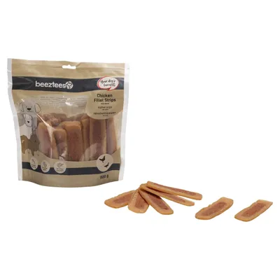 Beeztees Hundesnack Hähnchenfilet Streifen mit Ente Beeztees Hundesnack Hähnchenfilet Streifen mit Ente