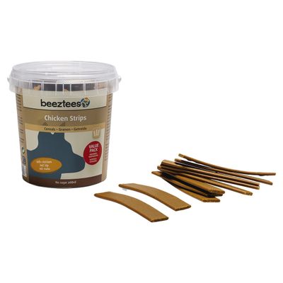 Beeztees Hundesnack Huhn Streifen 500 g