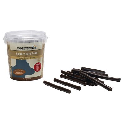 Beeztees Hundesnack Lamm+Reis Rollen 500 g