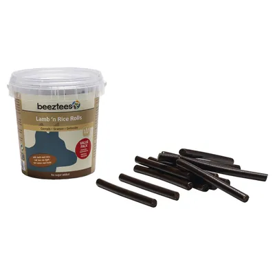 Beeztees Hundesnack Lamm+Reis Rollen 500 g Beeztees Hundesnack Lamm+Reis Rollen 500 g