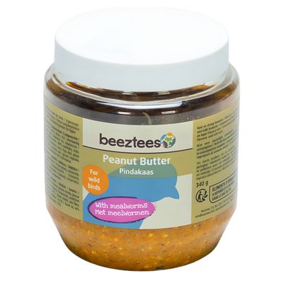 Beeztees Erdnussbutter für Wildvögel Natural 340 g