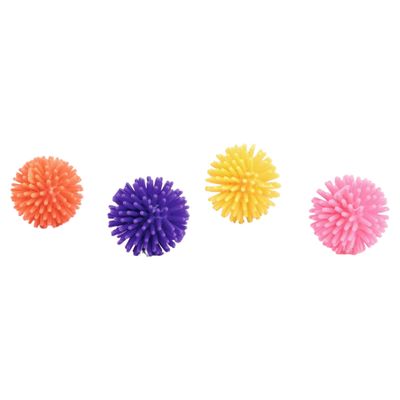 Beeztees Katzenspielzeug Igelball - 4 Stück