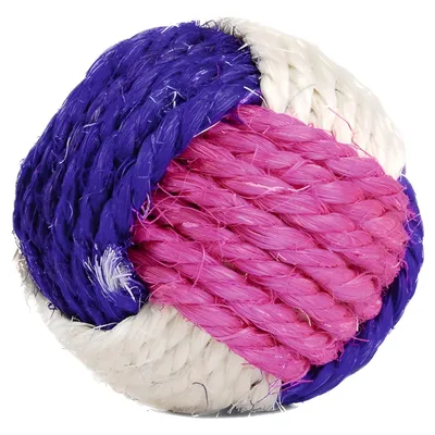 Beeztees Katzenspielzeug Sisal Ball geknotet Beeztees Katzenspielzeug Sisal Ball geknotet