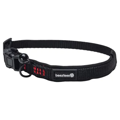 Beeztees Katzenhalsband Parinca aus Nylon schwarz Beeztees Katzenhalsband Parinca aus Nylon schwarz