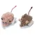 Beeztees Katzenspielzeug Maus Boyo rosa-braun Beeztees Katzenspielzeug Maus Boyo rosa-braun
