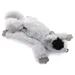 Beeztees Catnip Katzenspielzeug Flat Tex grau