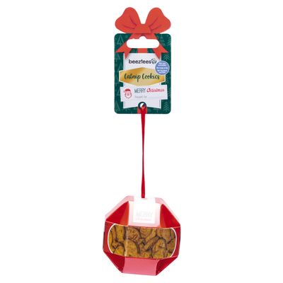 Beeztees Katzensnack X-Mas Catnip Cookies Huhn/Thunfisch 30 g