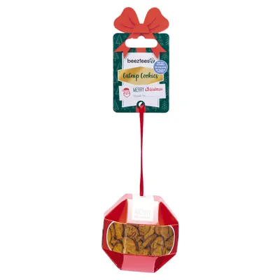 Beeztees Katzensnack X-Mas Catnip Cookies Huhn/Thunfisch 30 g Beeztees Katzensnack X-Mas Catnip Cookies Huhn/Thunfisch 30 g