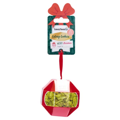 Beeztees Katzensnack X-Mas Catnip Cookies Lachs 30 g Beeztees Katzensnack X-Mas Catnip Cookies Lachs 30 g