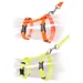 Duvo+ Reflektierendes Katzen-Spazierset Uni neonfarben
