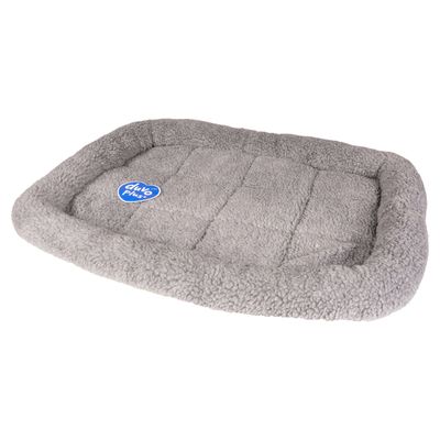 Duvo+ Kissen Schafsfell grau für Katzen