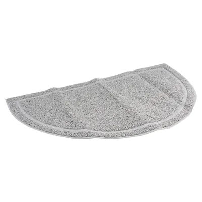 Duvo+ Katzentoiletten-Matte Hemisphäre grau Duvo+ Katzentoiletten-Matte Hemisphäre grau