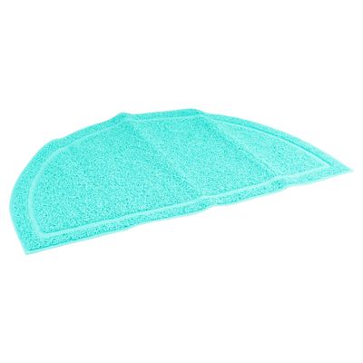 Duvo+ Katzentoiletten-Matte Hemisphäre petrol