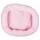 Duvo+ Bett oval Schafsfell rosa für Katzen