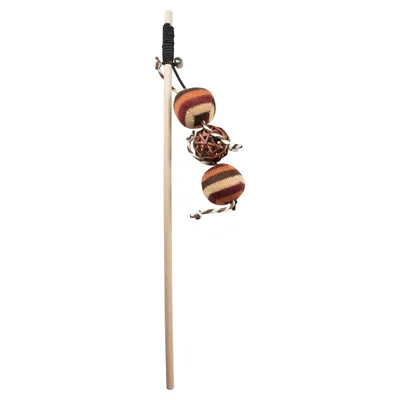 Duvo+ Spielangel Knitted Bälle braun Duvo+ Spielangel Knitted Bälle braun