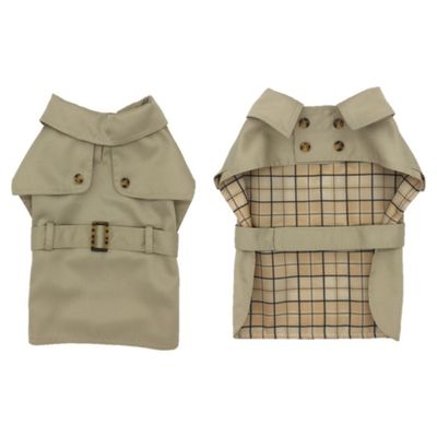 Duvo+ Hundemantel Trenchcoat beige