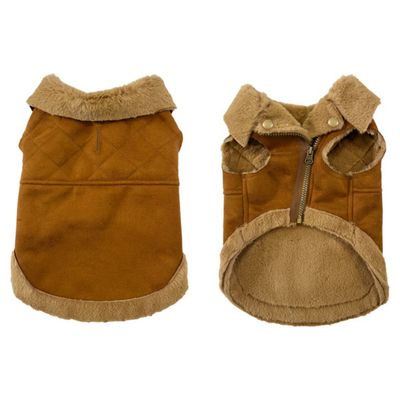 Duvo+ Hundemantel Quilt stylisch beige