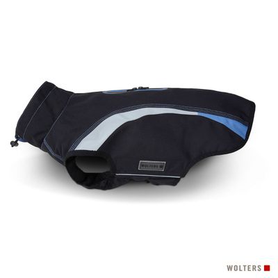 Wolters Regenjacke Xtra Strong für Mops & Co. schwarz/riverside blue