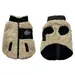 Duvo+ Hundemantel Schafswolle schwarz/weiß